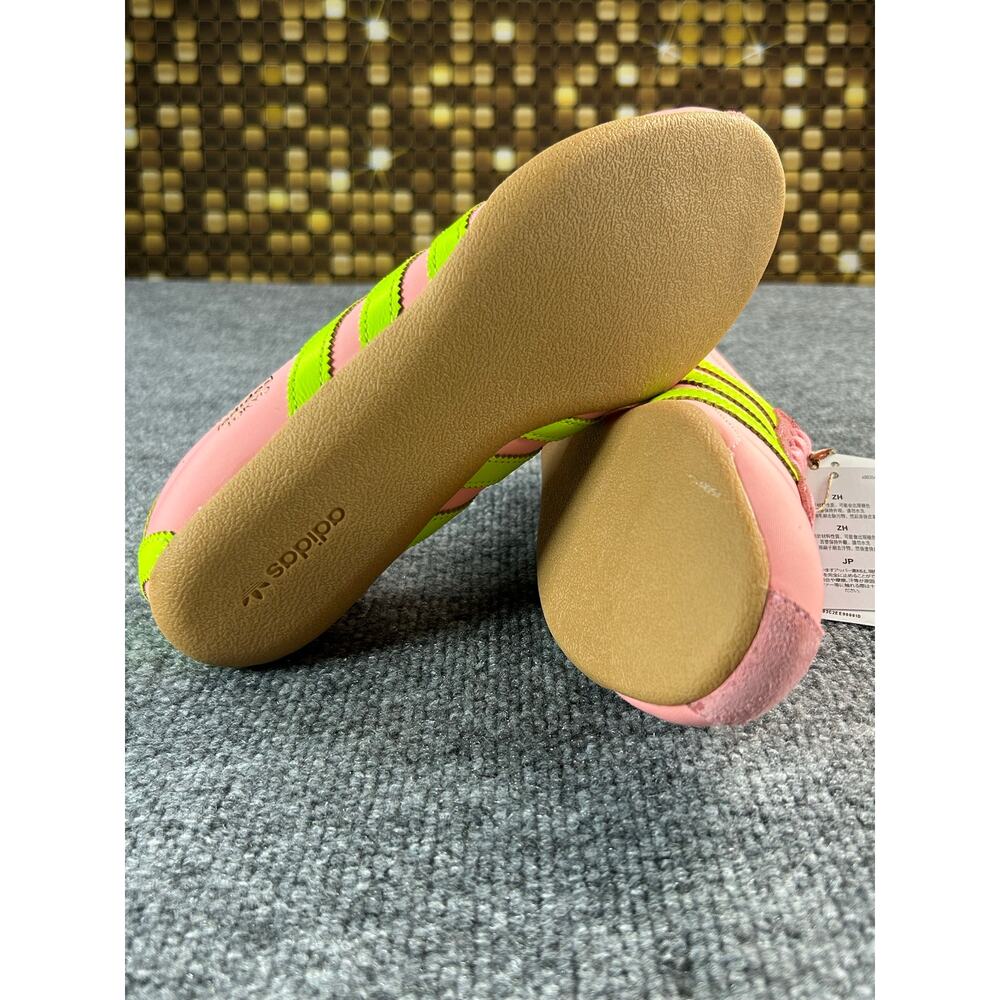 Adidas Tokyo W Pink Neon Green Gum Sneakers Women's Size 6 - Picture 9 of 12